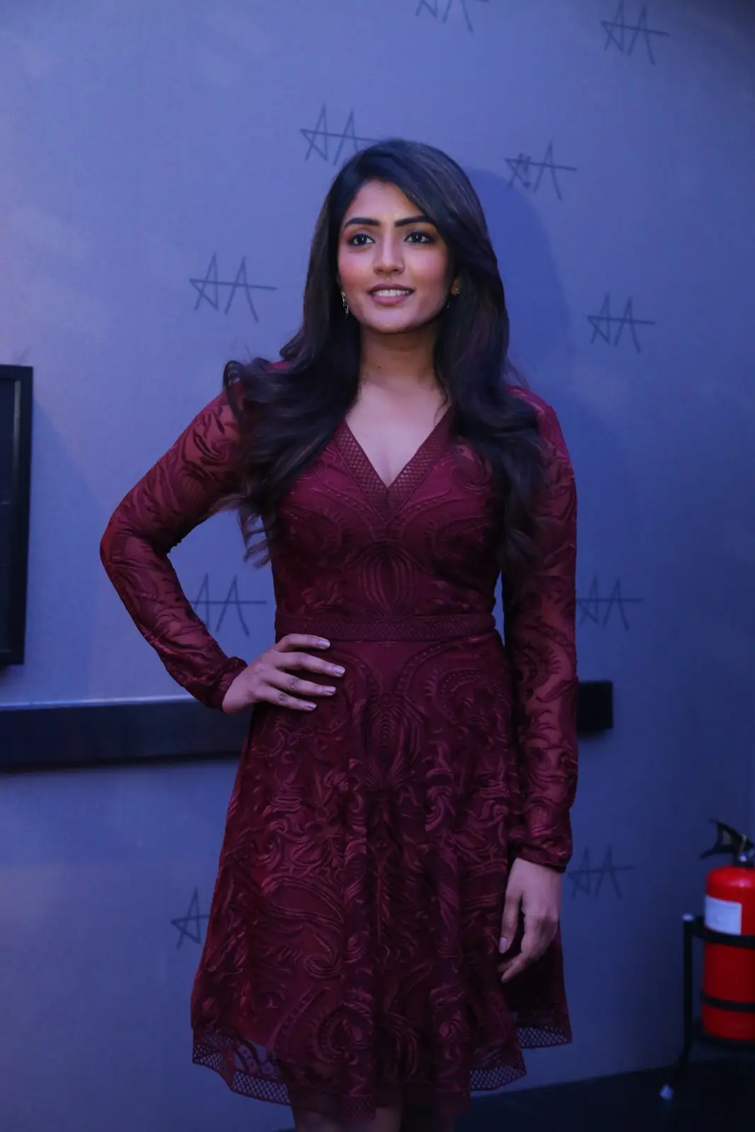 Eesha Rebba Shines in Short Frock at Daya Series Trailer Launch Event