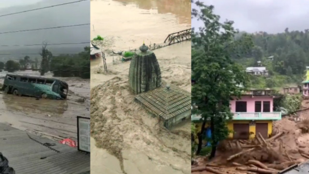 Heavy Rains: ఉత్తరాదిన వరద బీభత్సం.. కుండపోత వర్షాలతో కొట్టుకుపోతున్న వాహనాలు, ఇళ్లు.. వీడియోలు వైరల్