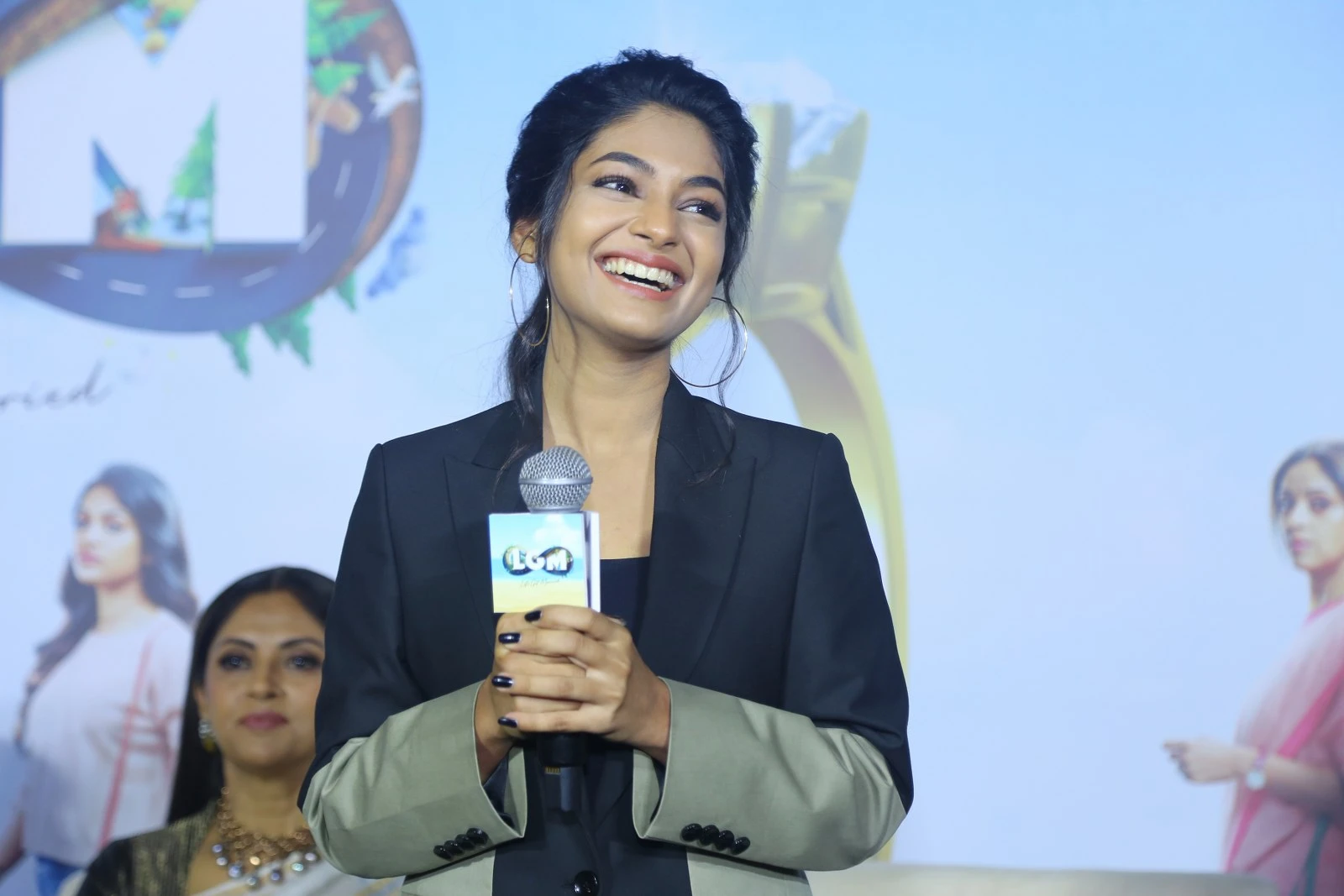 Harish Kalyan Ivana Sudheer Babu Photos at LGM Movie press meet