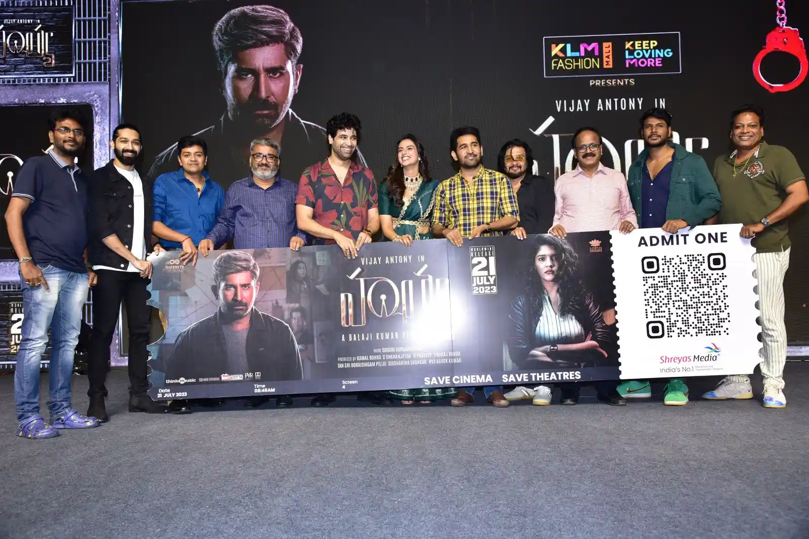 Vijay Antony Meenakshi Chaudhary Hatya Movie Pre Release Event