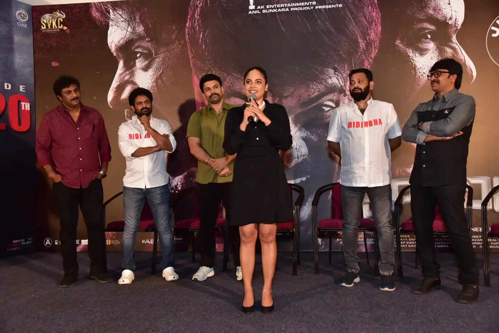 Hidimbha Movie Reverse Trailer Launch Event