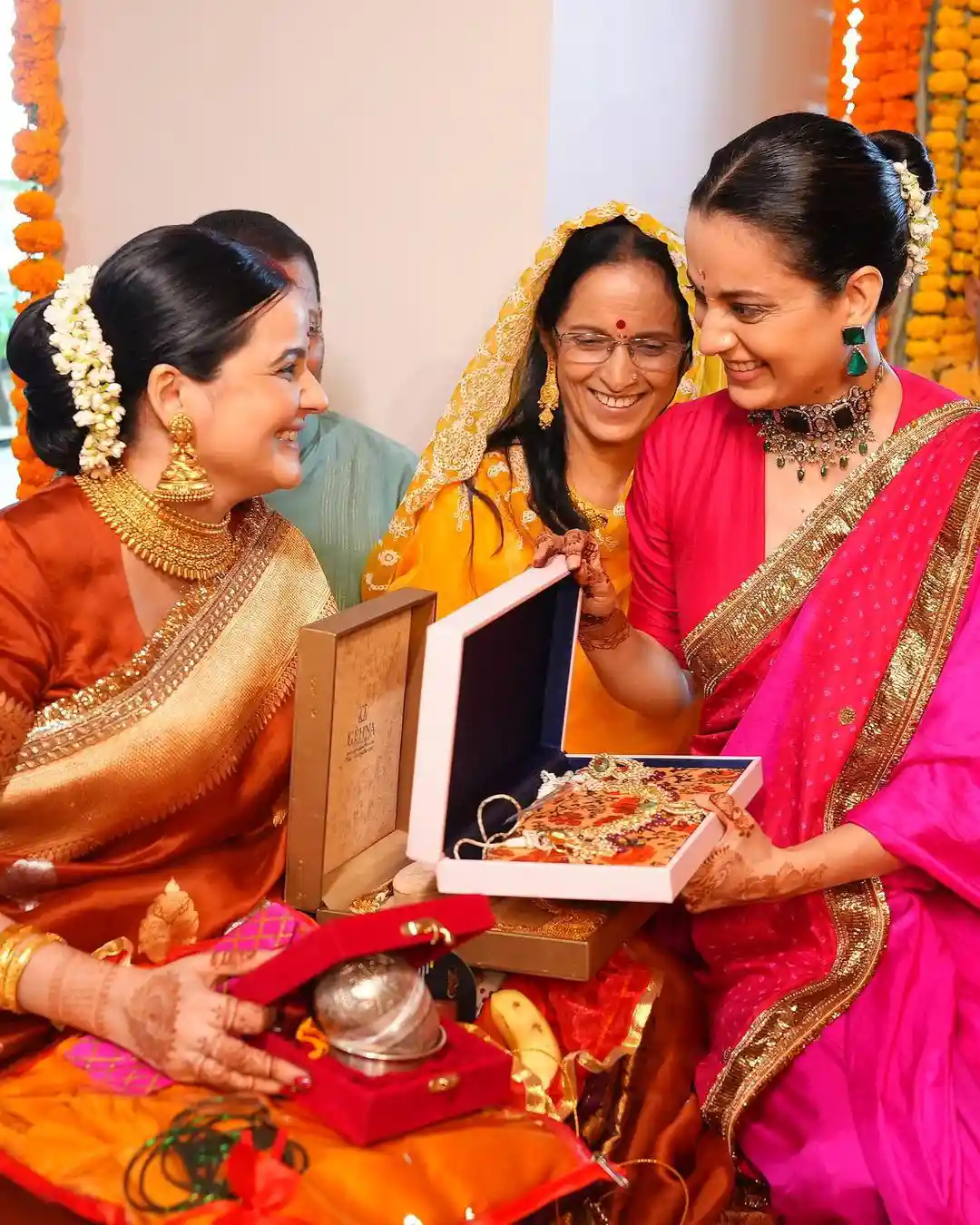 Kangana Ranaut Photos at her brother wife Ritu Ranaut baby shower