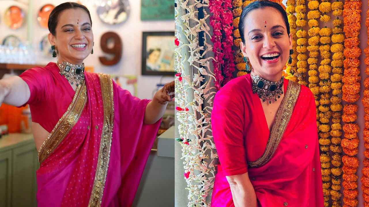 Kangana Ranaut : వదిన సీమంతం వేడుకలో కంగనా సందడి.. ఫోటోలు!