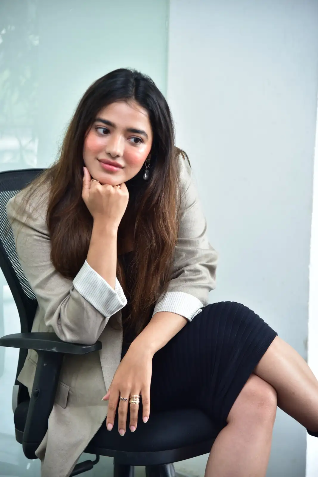 Ketika Sharma Stylish Poses in BRO Movie Promotions