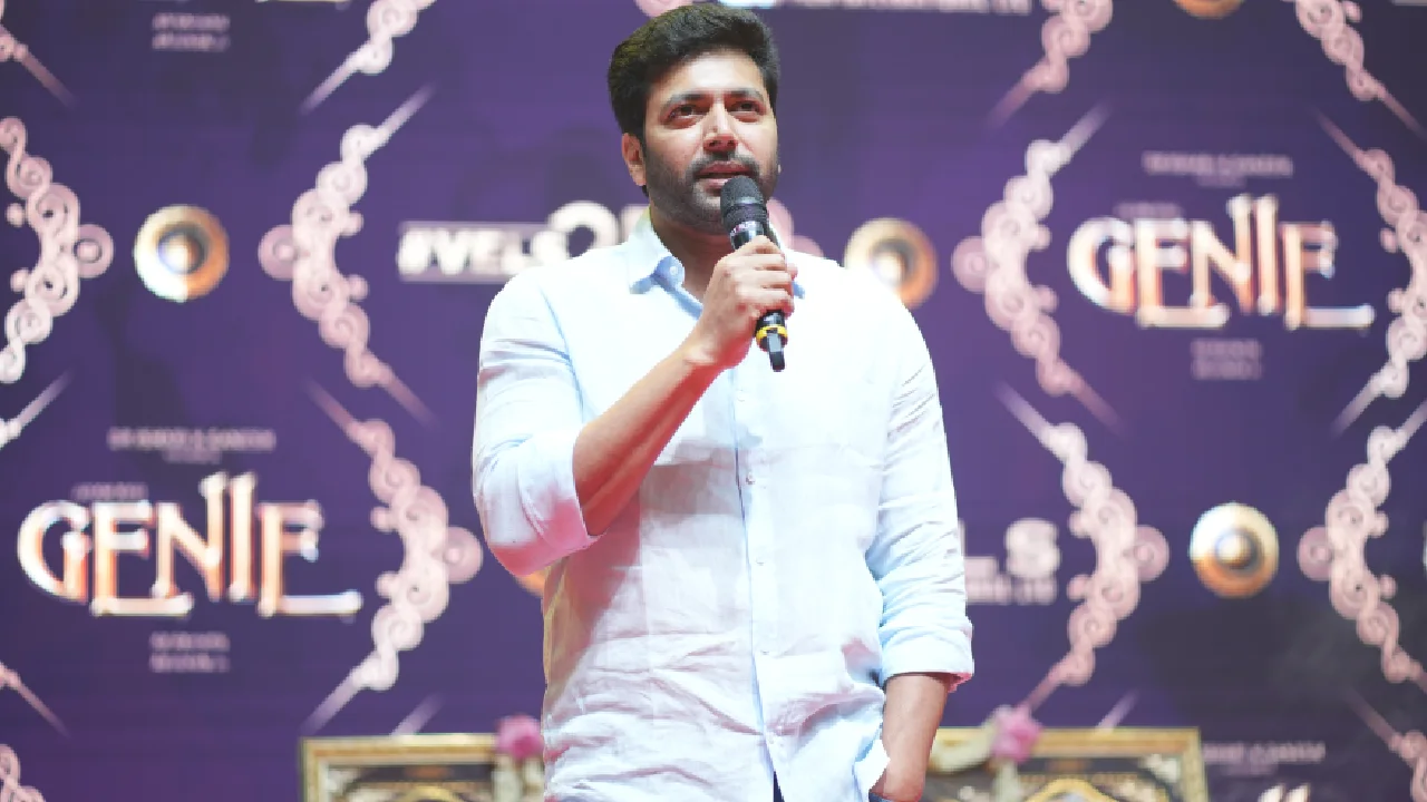 Krithi Shetty Kalyani Priyadarshan Wamiqa Gabbi Photos at Genie Opening function