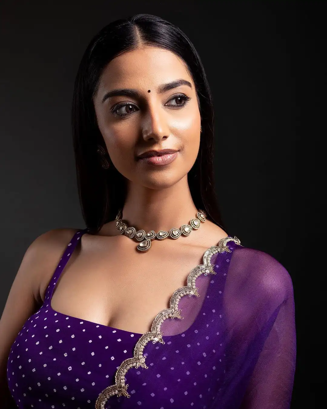 Meenakshi Chaudhary cute photos in Punjabi Dress