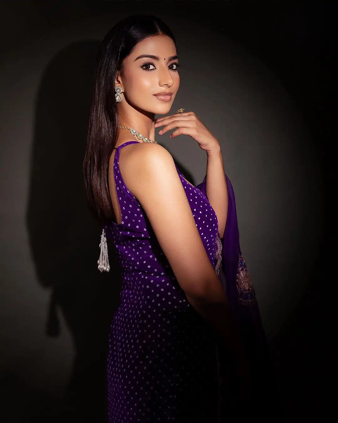 Meenakshi Chaudhary cute photos in Punjabi Dress