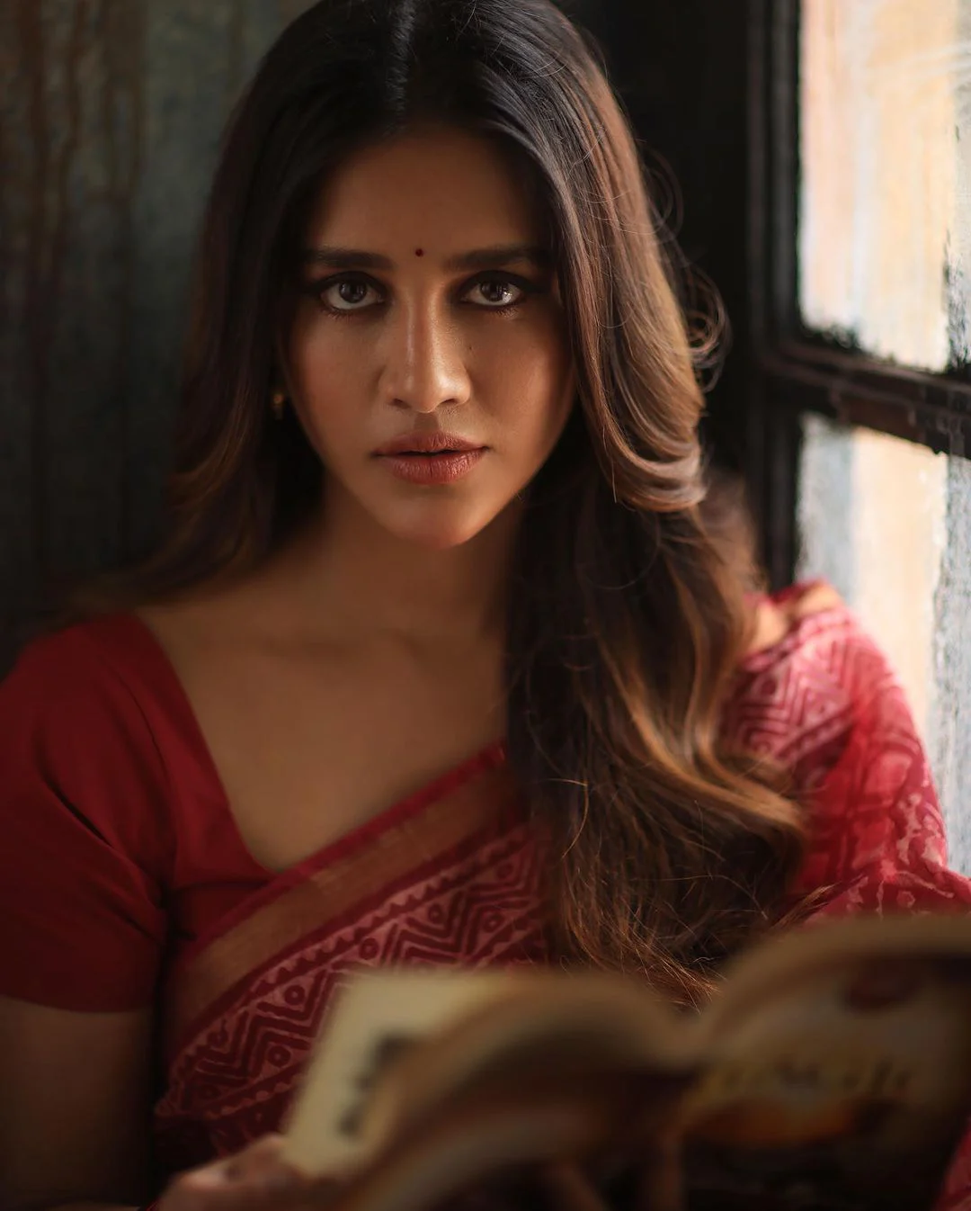 Nabha Natesh Latest Saree Photoshoot pics gone viral