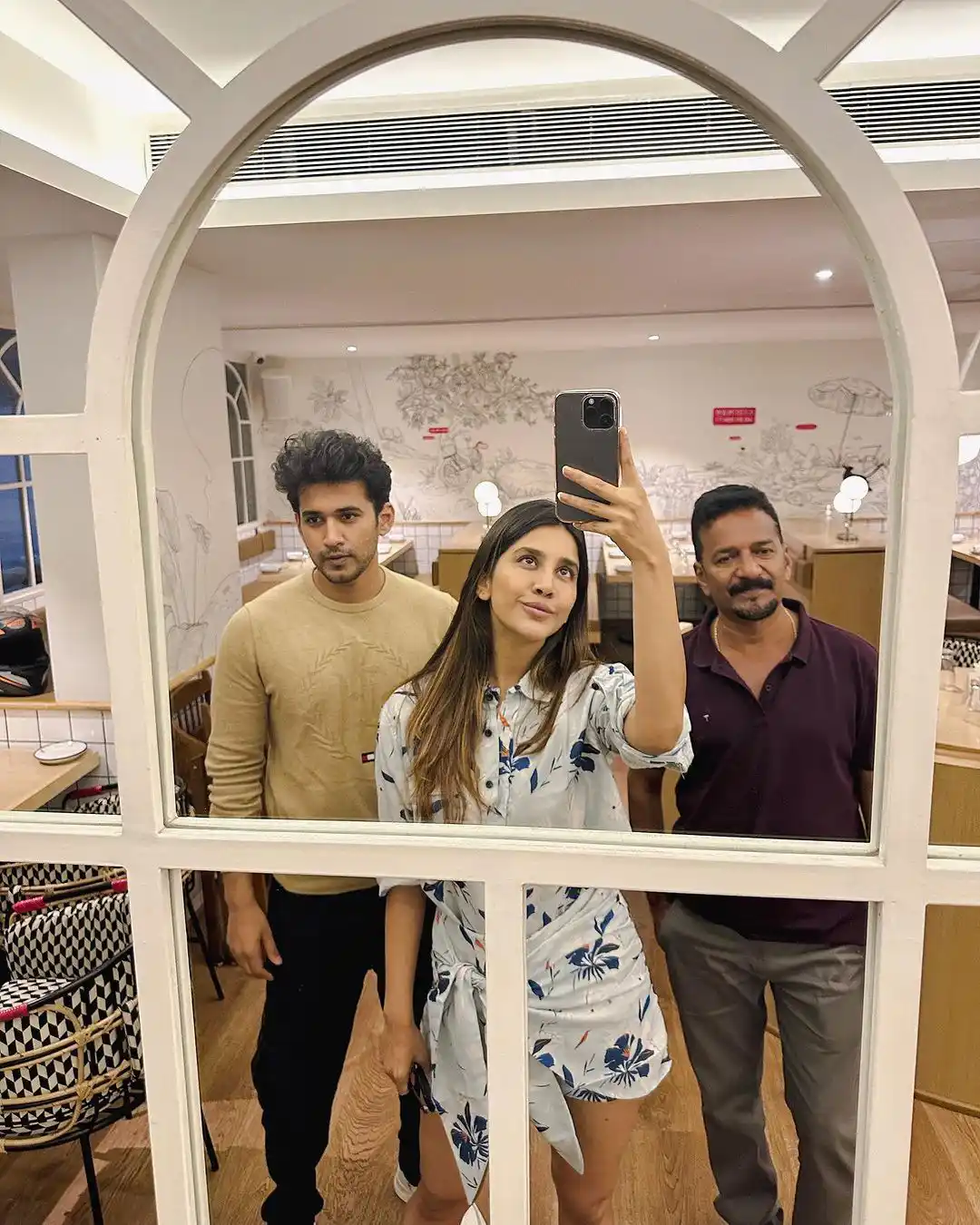 Nabha Natesh Photos at her brother birthday party