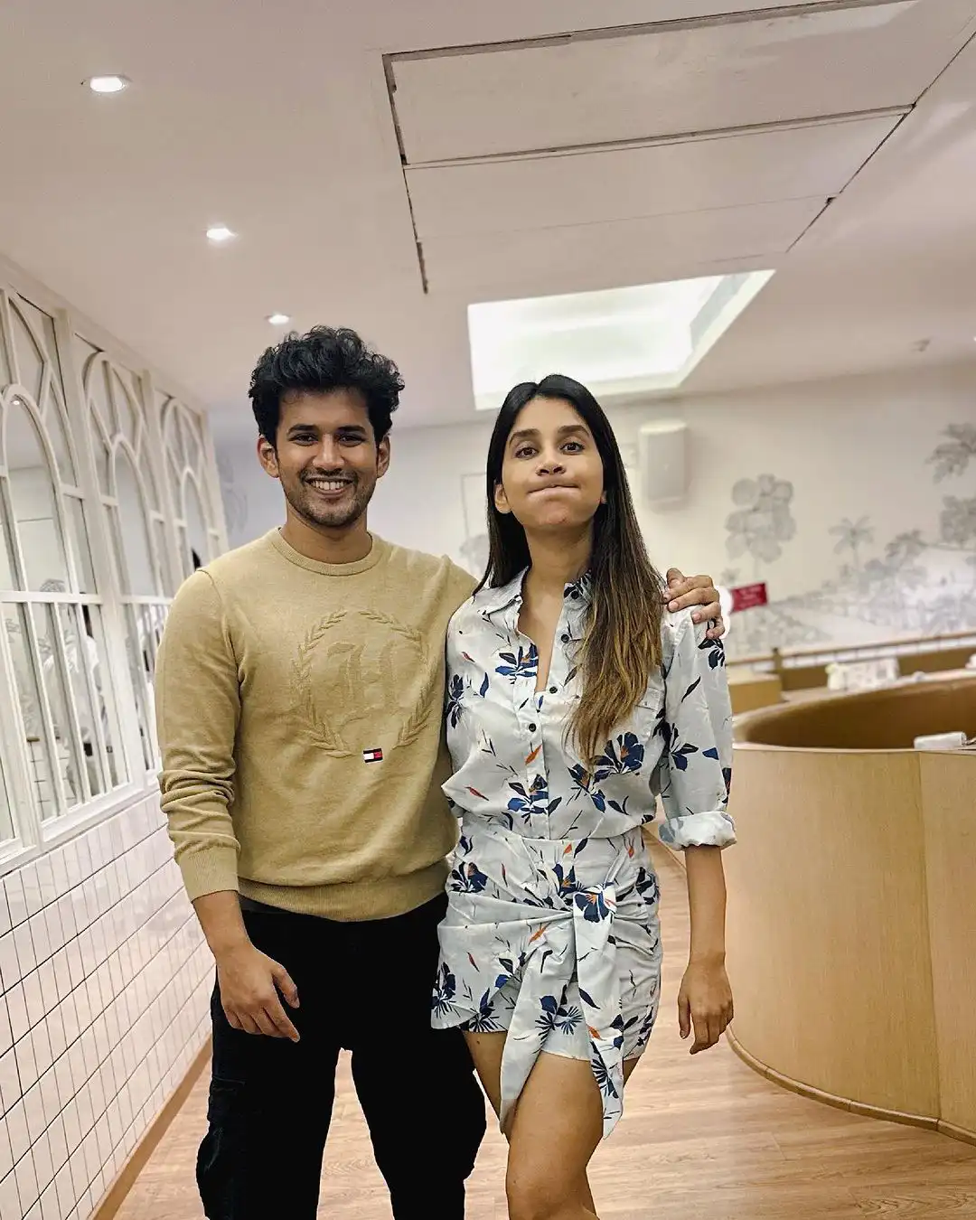 Nabha Natesh Photos at her brother birthday party