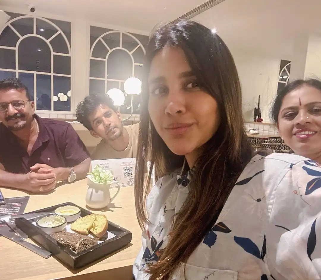 Nabha Natesh Photos at her brother birthday party