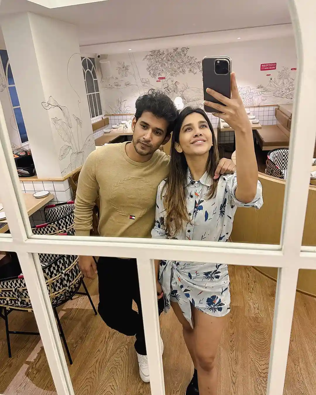 Nabha Natesh Photos at her brother birthday party