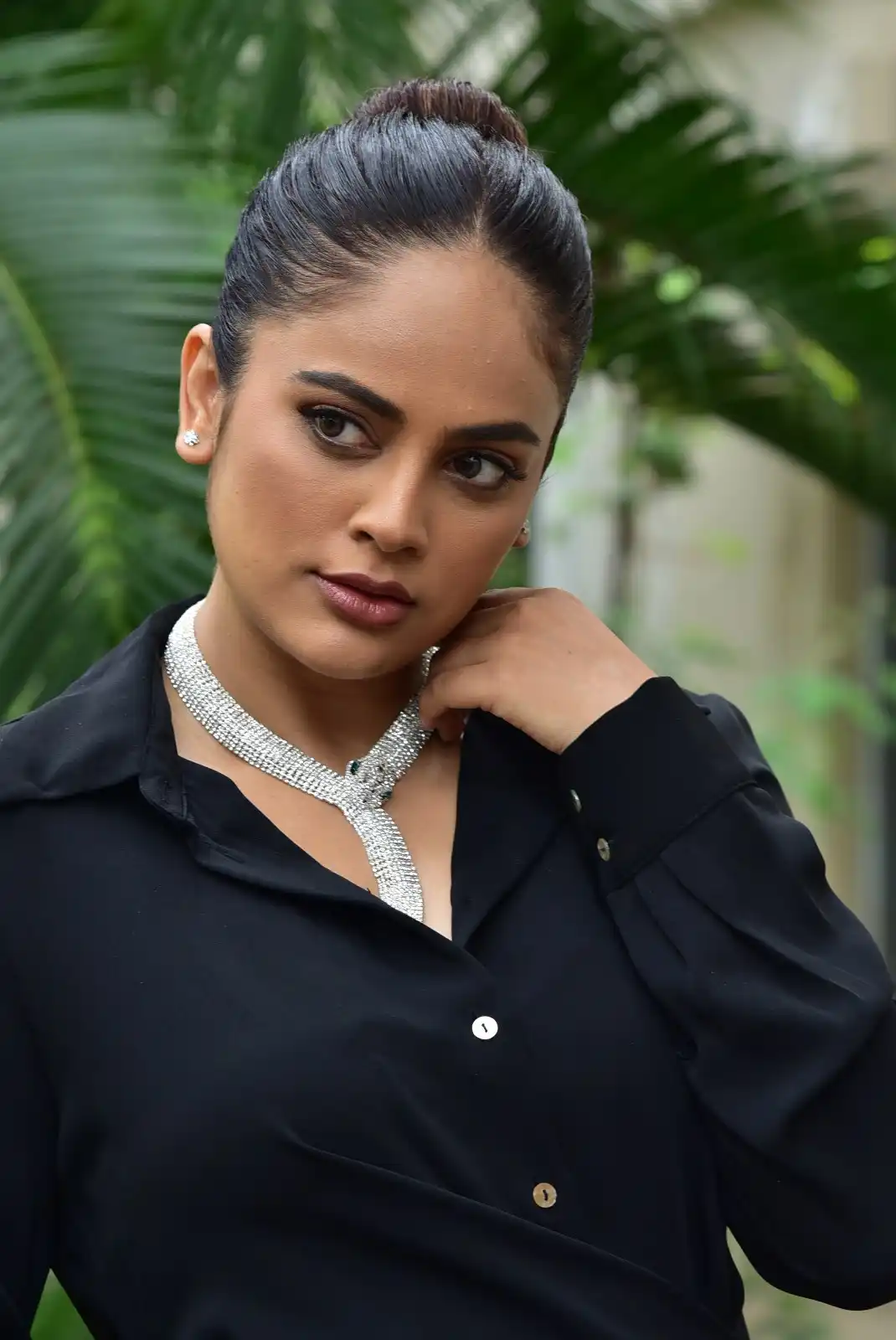 Nandita Swetha Stunning Looks in Black Dress