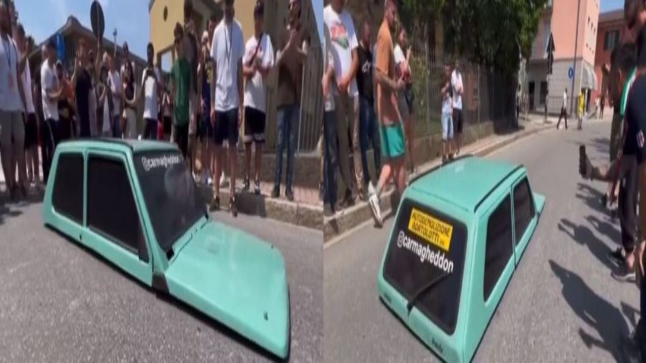 worlds smallest car : డోర్లు, టైర్లు లేని ప్రపంచంలోనే అతి చిన్న కారు చూసారా?