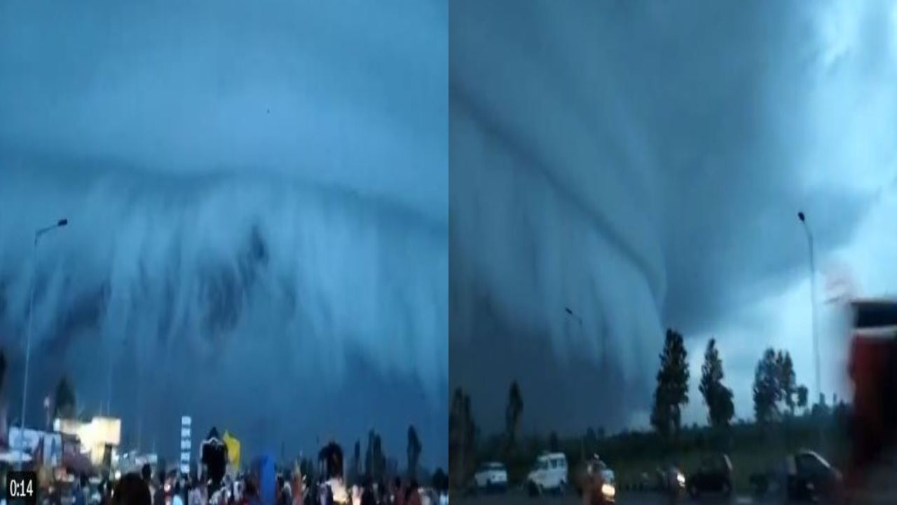 Haridwar : ఆకాశాన్ని కమ్మేసిన భయంకరమైన మేఘాలు.. షెల్ఫ్ క్లౌడ్స్ దేనికి సంకేతమో తెలుసా?