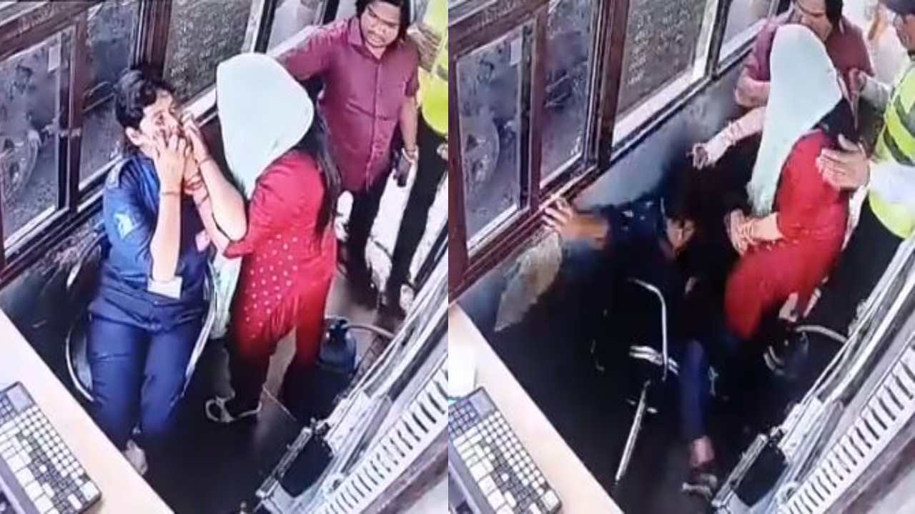 Greater Noida : టోల్ ప్లాజా దగ్గర మహిళ వీరంగం .. ఉద్యోగిని జుట్టుపీకి కిందపడేసి కొట్టిన మహిళ..