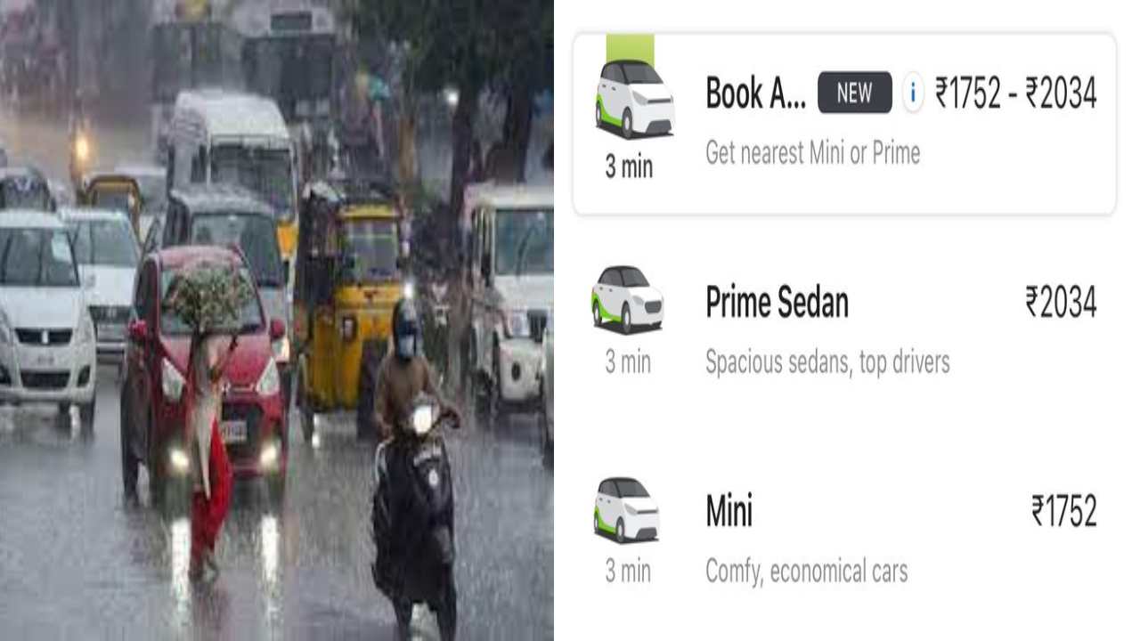 Hyderabad : భాగ్యనగరంలో చుక్కలు చూపిస్తున్న క్యాబ్ ధరలు.. వర్షాల్ని క్యాష్ చేసుకుంటున్న యజమానులు