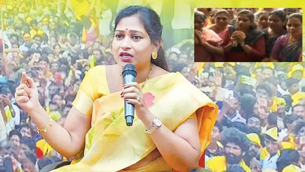 Vangalapudi Anitha: చెప్పులు చూపిస్తూ.. టీడీపీ మహిళా నేతల ర్యాలీ.. చివరకు అతడి ఇంటికి వెళ్లి..