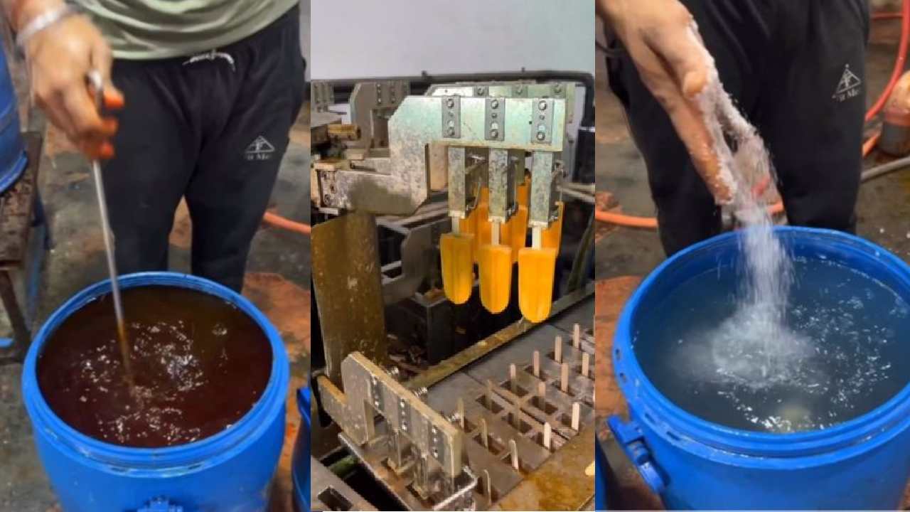 Orange popsicles : ఆరంజ్ ఐస్ ఫ్రూట్స్ ఇష్టమా? ఫ్యాక్టరీలో తయారయ్యే విధానం చూస్తే వాటి జోలికి వెళ్లరు