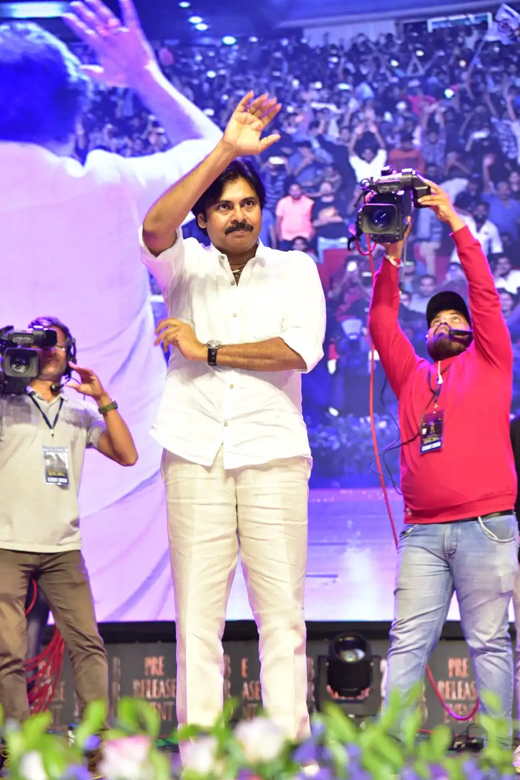 Pawan Kalyan Stylish looks from Bro Movie Pre Release Event