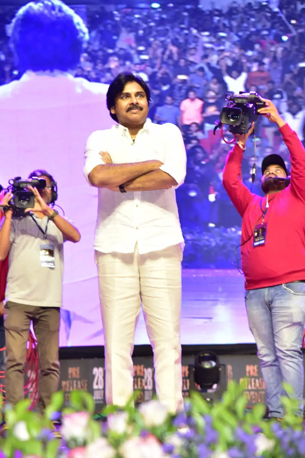 Pawan Kalyan Stylish looks from Bro Movie Pre Release Event