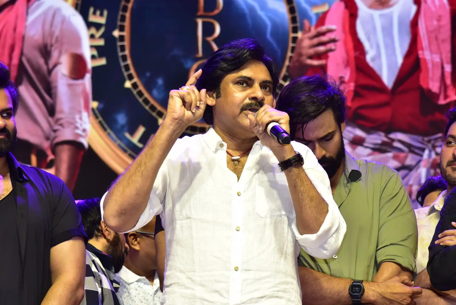 Pawan Kalyan Stylish looks from Bro Movie Pre Release Event