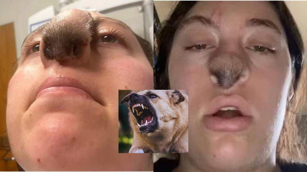 Dog Bites,Hair on woman Nose : కుక్క కాటు తెచ్చిన తంటా,యువతి ముక్కుమీద పెరుగుతున్న వెంట్రుకలు..