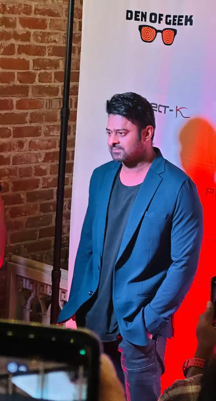 Prabhas Grand Entry in San Diego Comic Con Event for Project K Movie Promotions