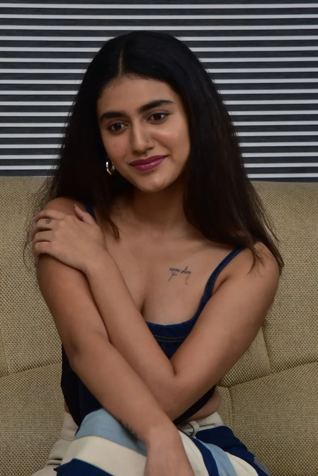 Priya Prakash Varrier Photos in Bro Movie Promotions