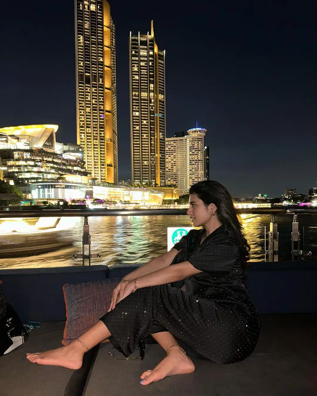 Priya Prakash Varrier enjoying in Bangkok