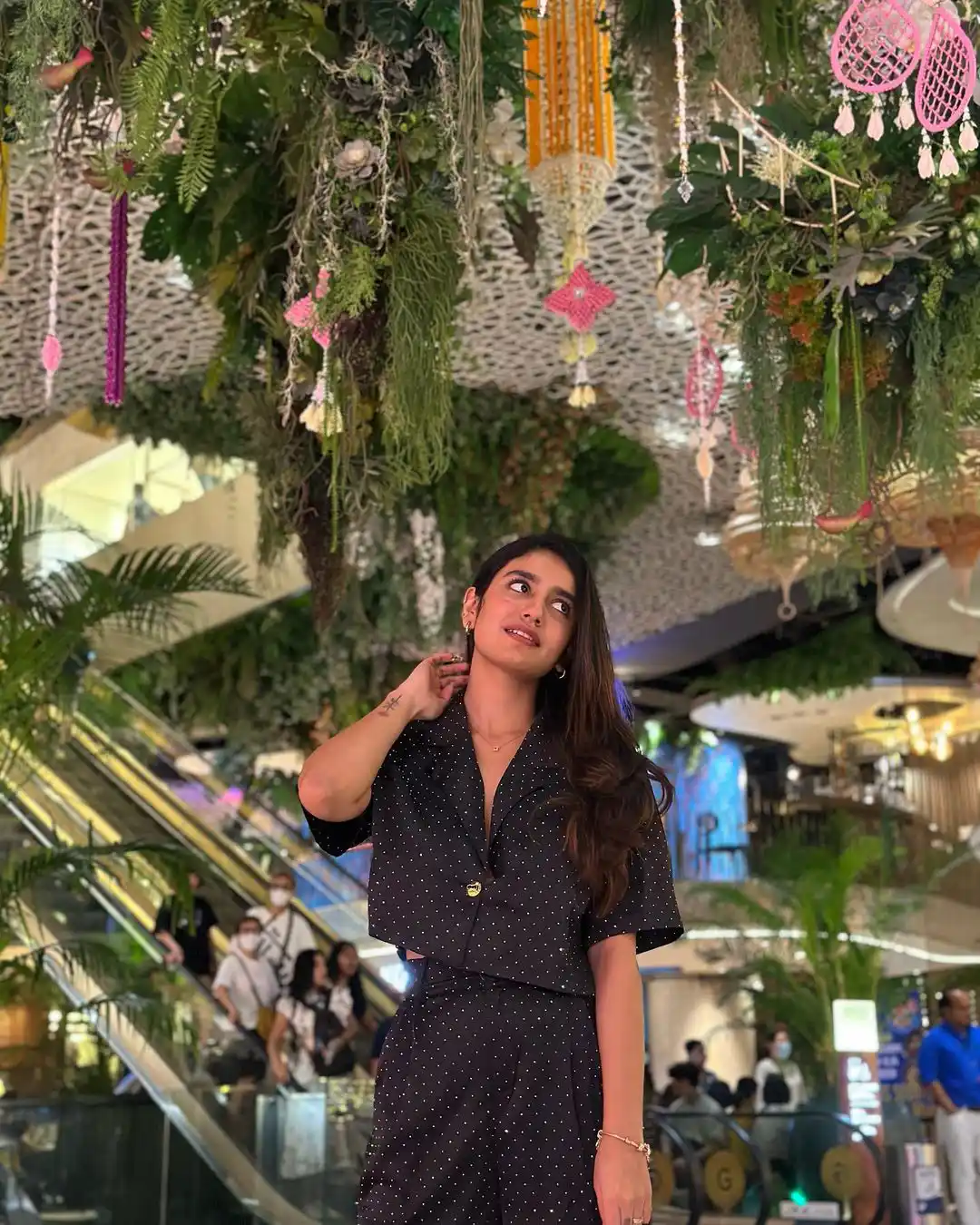 Priya Prakash Varrier enjoying in Bangkok