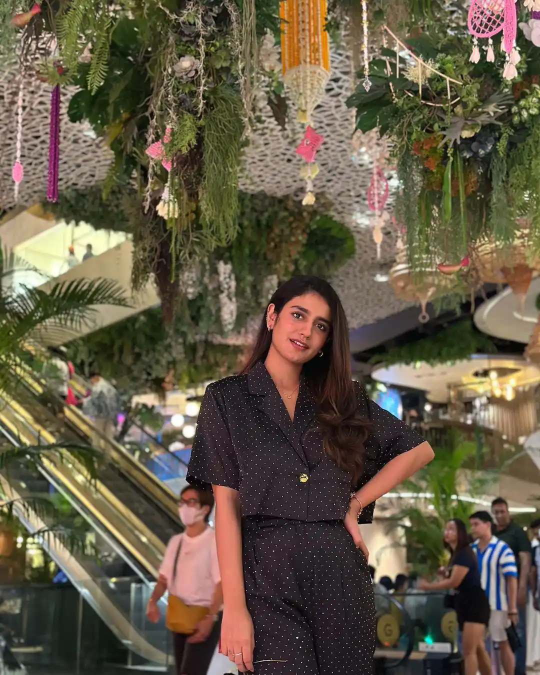 Priya Prakash Varrier enjoying in Bangkok