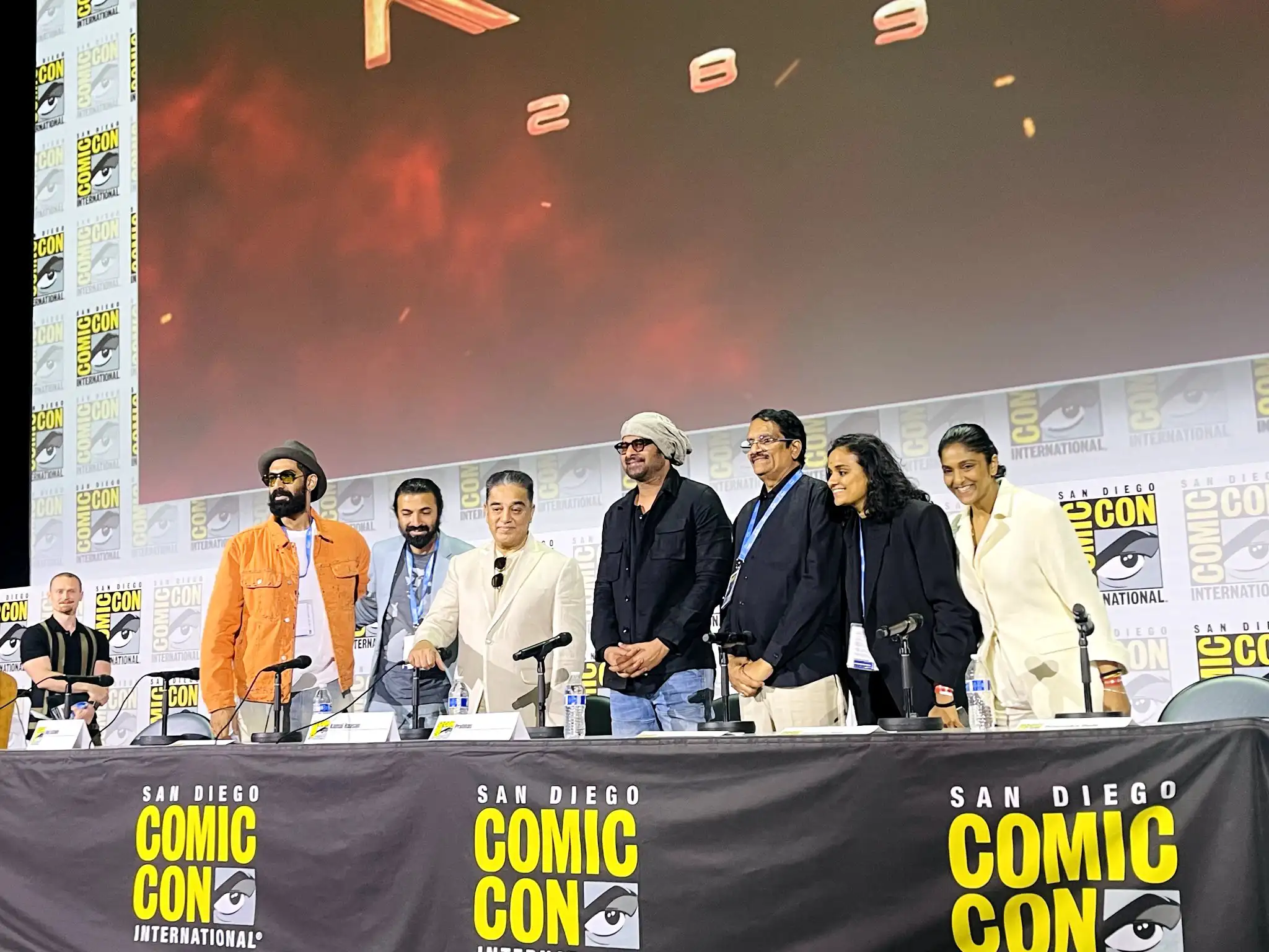 Project K Movie Team at Comic Con Event