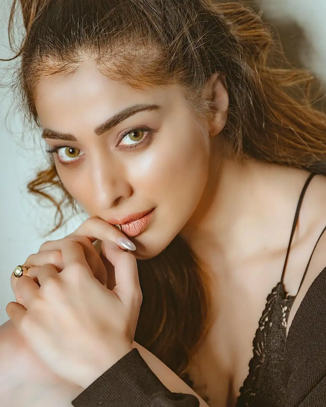 Raai Laxmi Stunning Looks in Black Dress