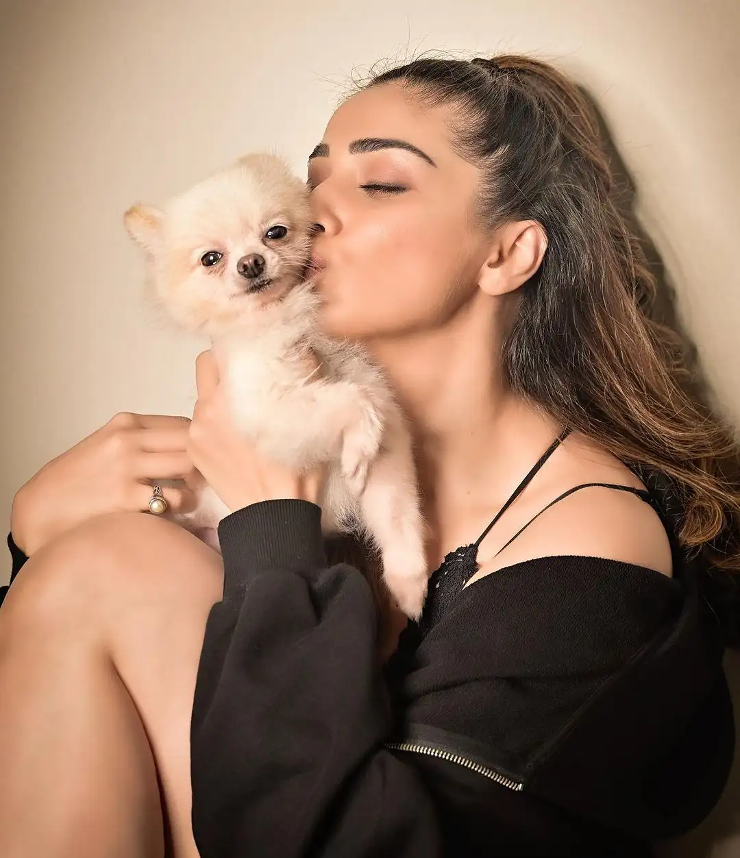 Raai Laxmi Stunning Looks in Black Dress