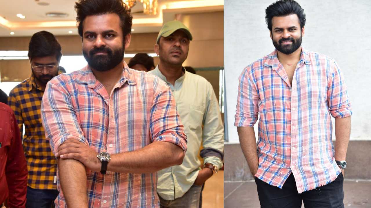 Sai Dharam Tej : బ్రో బ్లాక్ బస్టర్ సెలబ్రేషన్స్‌లో సాయి ధరమ్ తేజ్ స్టైలిష్ లుక్స్..