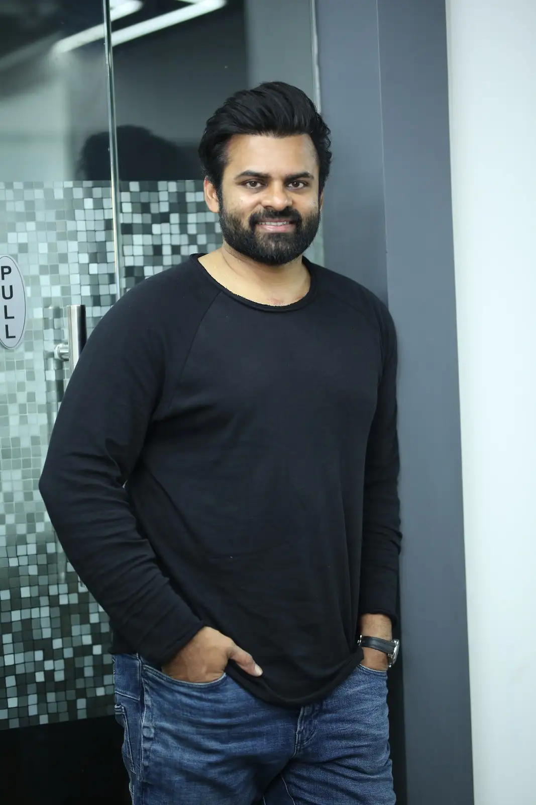 Sai dharam Tej Stylish looks in Bro Movie Promotions