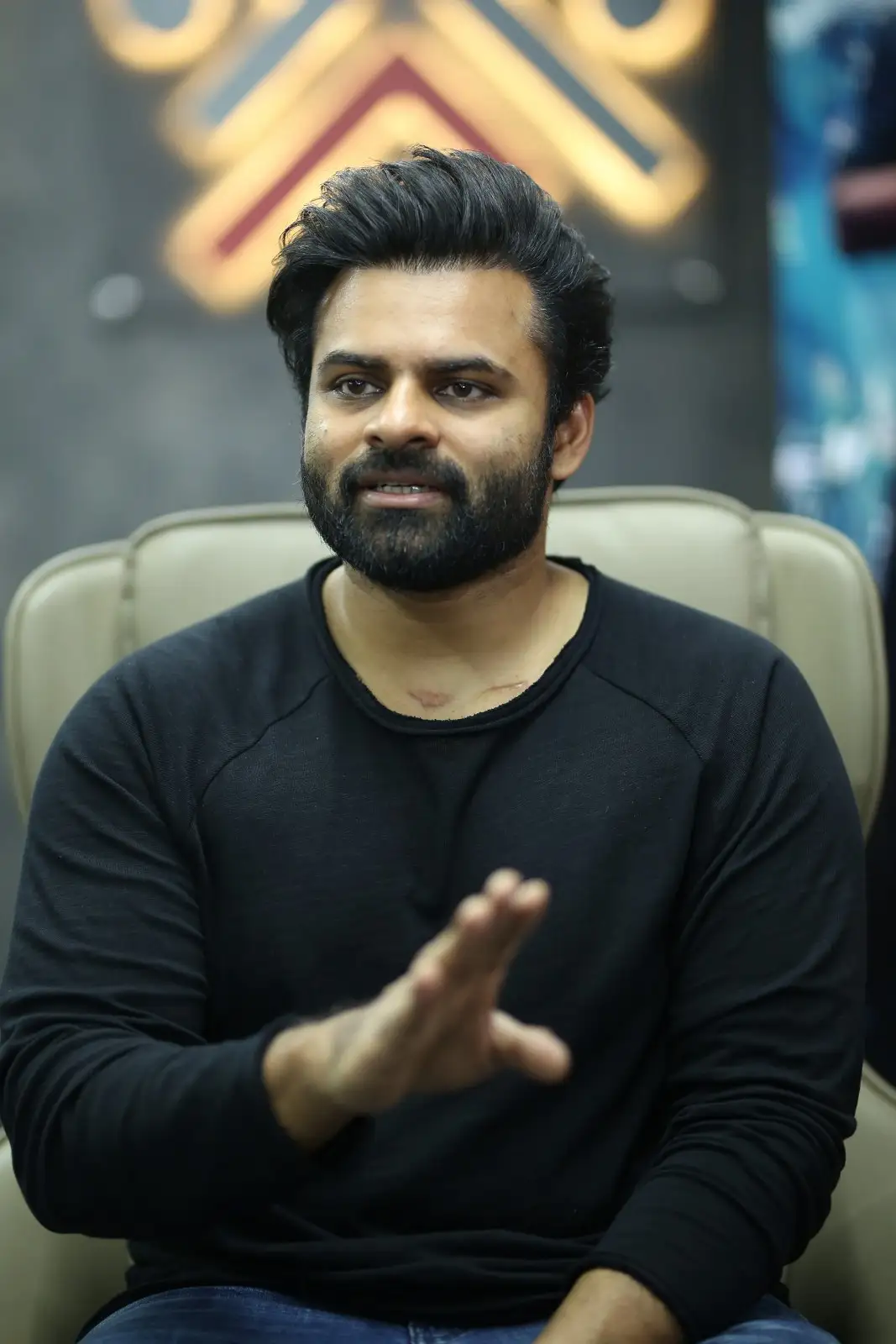 Sai dharam Tej Stylish looks in Bro Movie Promotions