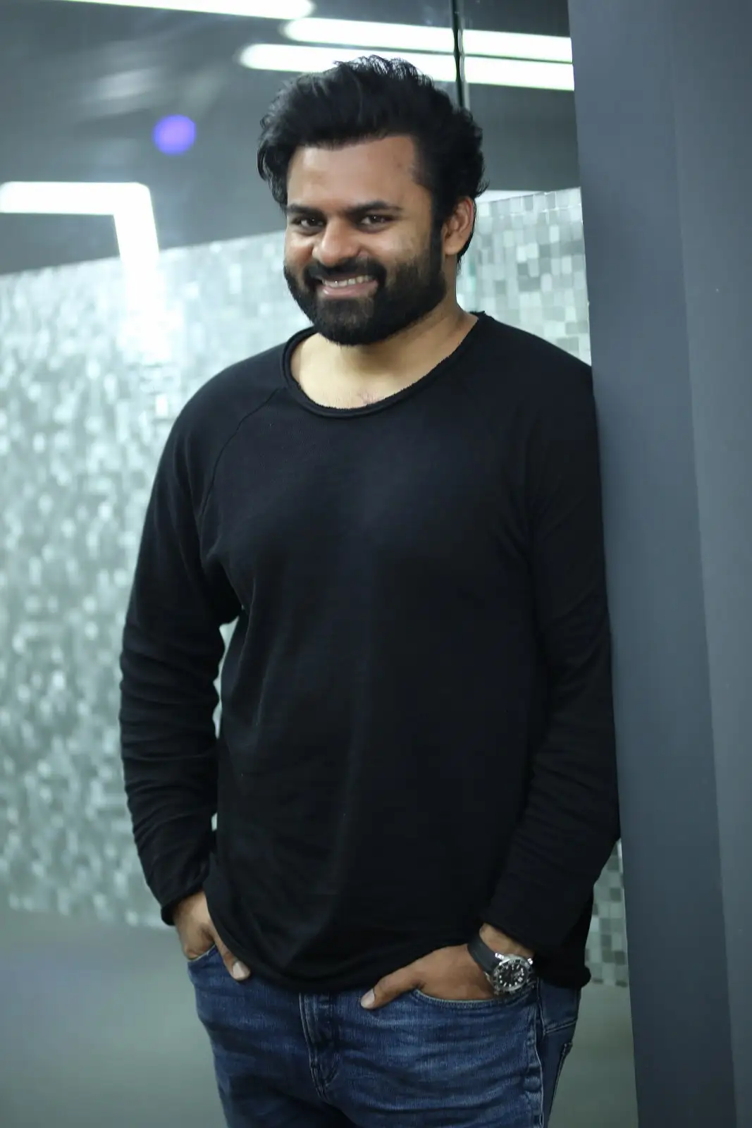 Sai dharam Tej Stylish looks in Bro Movie Promotions