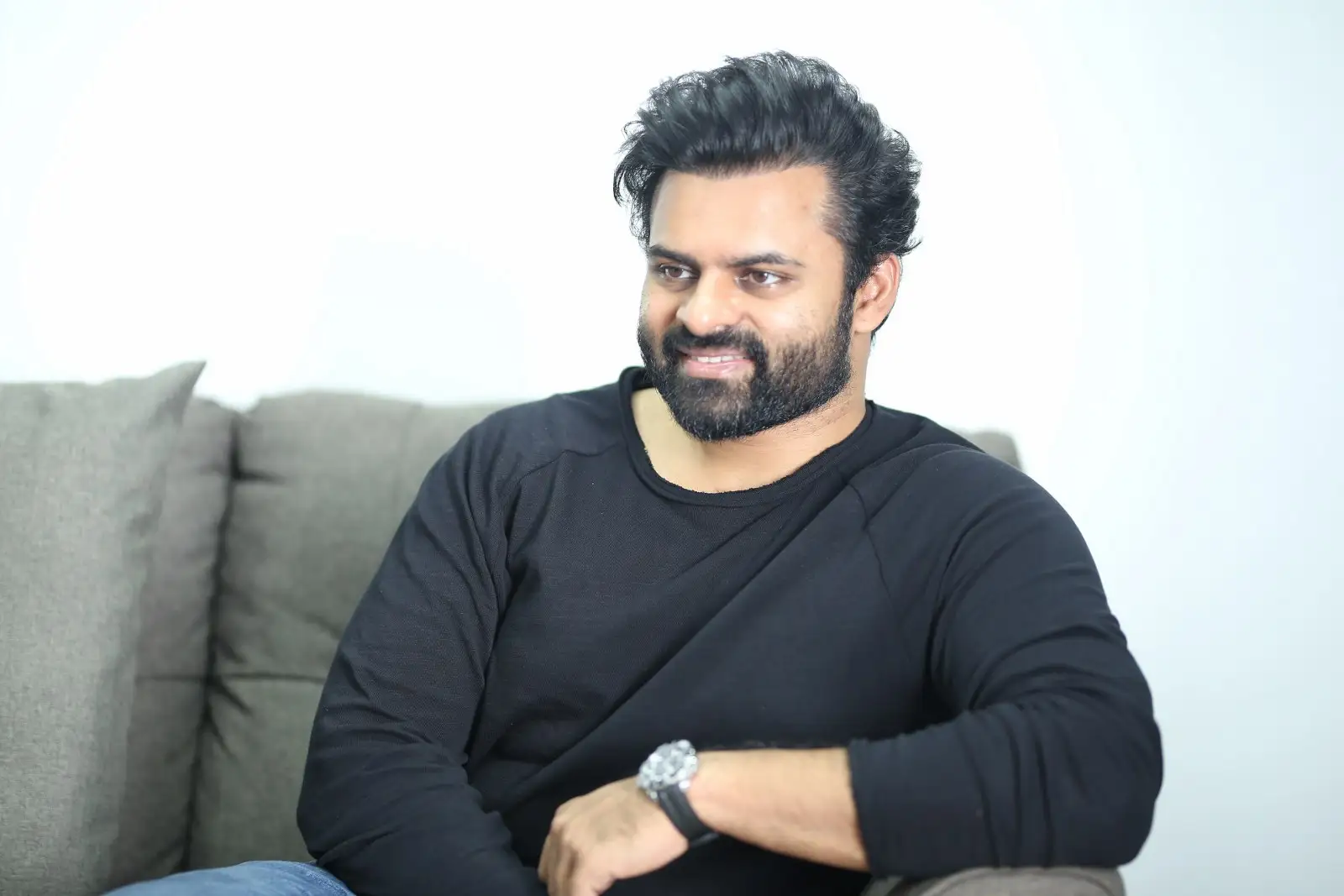 Sai dharam Tej Stylish looks in Bro Movie Promotions