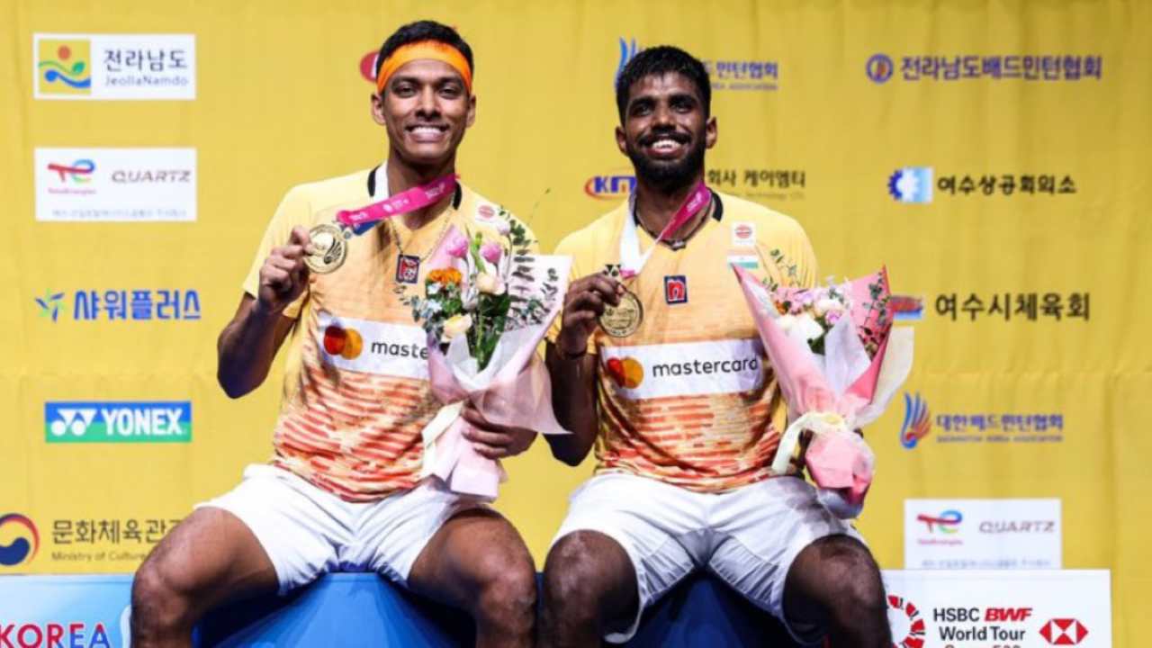 Korea Open 2023 : కొరియా ఓపెన్‌లో సంచ‌ల‌నం.. సాత్విక్‌-చిరాగ్ జోడిదే టైటిల్‌
