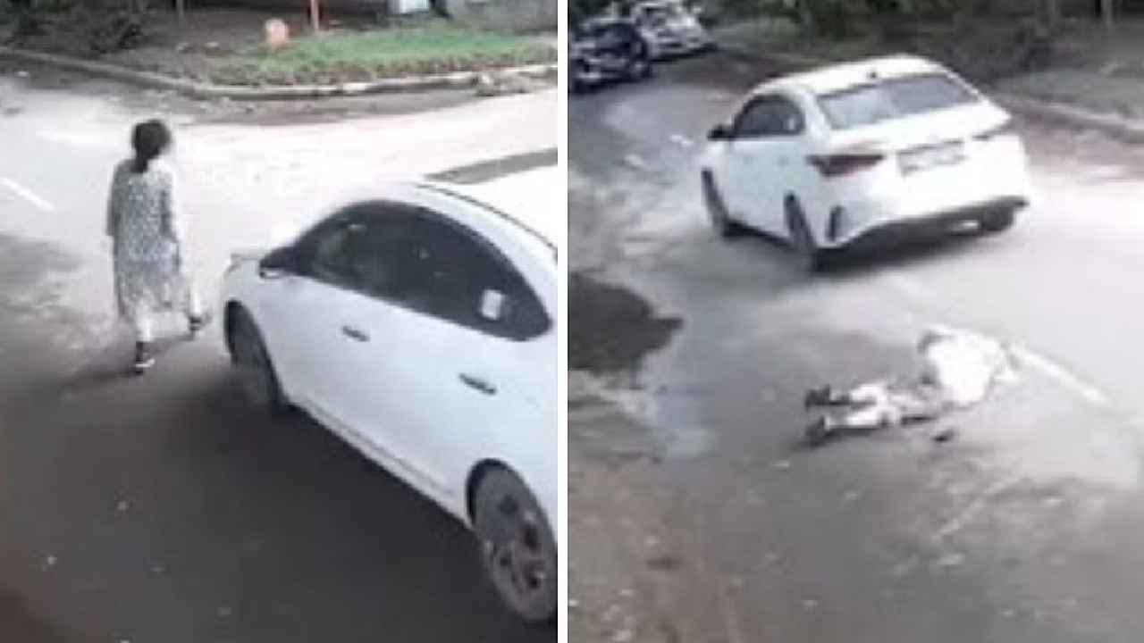 Shocking Video : వాకింగ్‌కు వెళ్తున్నారా? అయితే బీకేర్ ఫుల్.. రెప్పపాటులో ఎంత ఘోరం జరిగిపోయిందో చూడండి