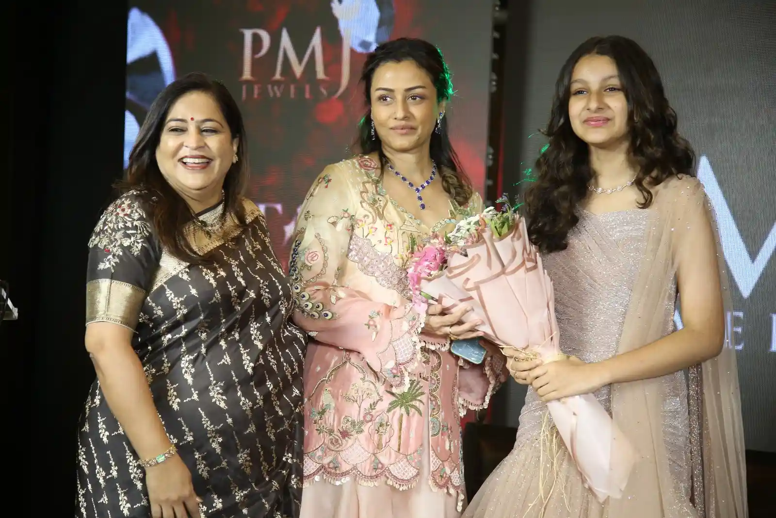 Sitara and Namrata at Sitara Jewellery Collections Launching Event