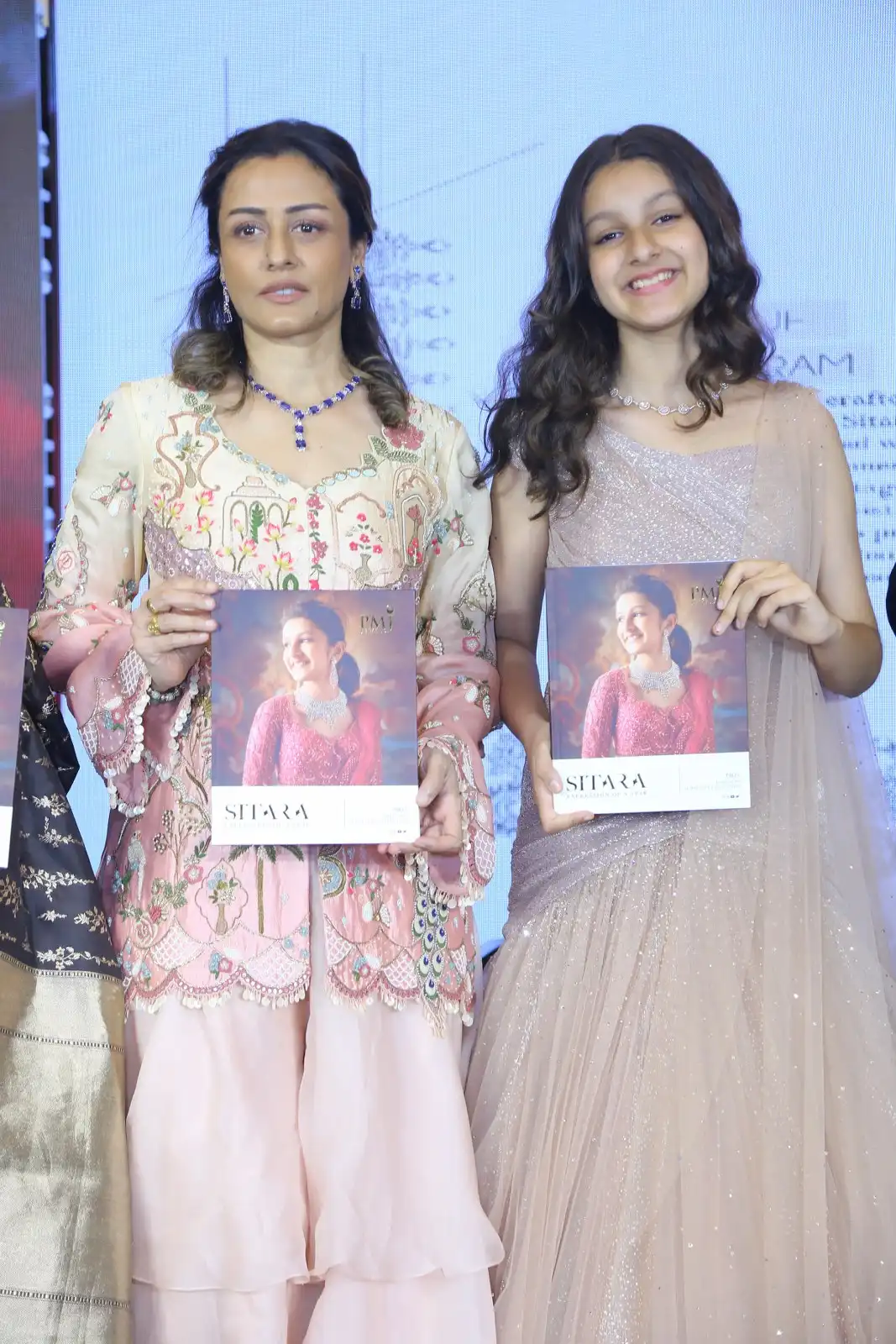 Sitara and Namrata at Sitara Jewellery Collections Launching Event