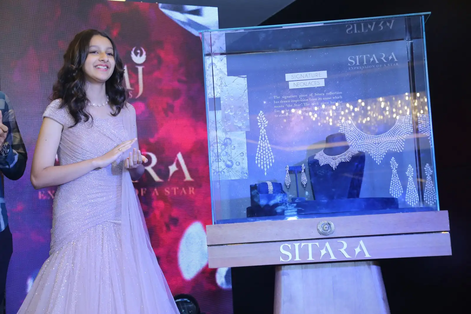 Sitara and Namrata at Sitara Jewellery Collections Launching Event