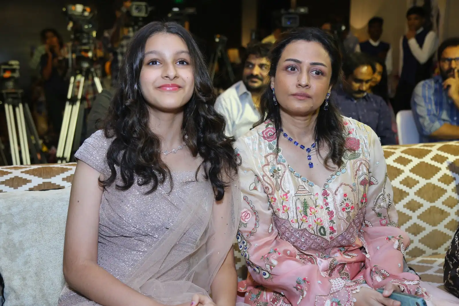 Sitara and Namrata at Sitara Jewellery Collections Launching Event