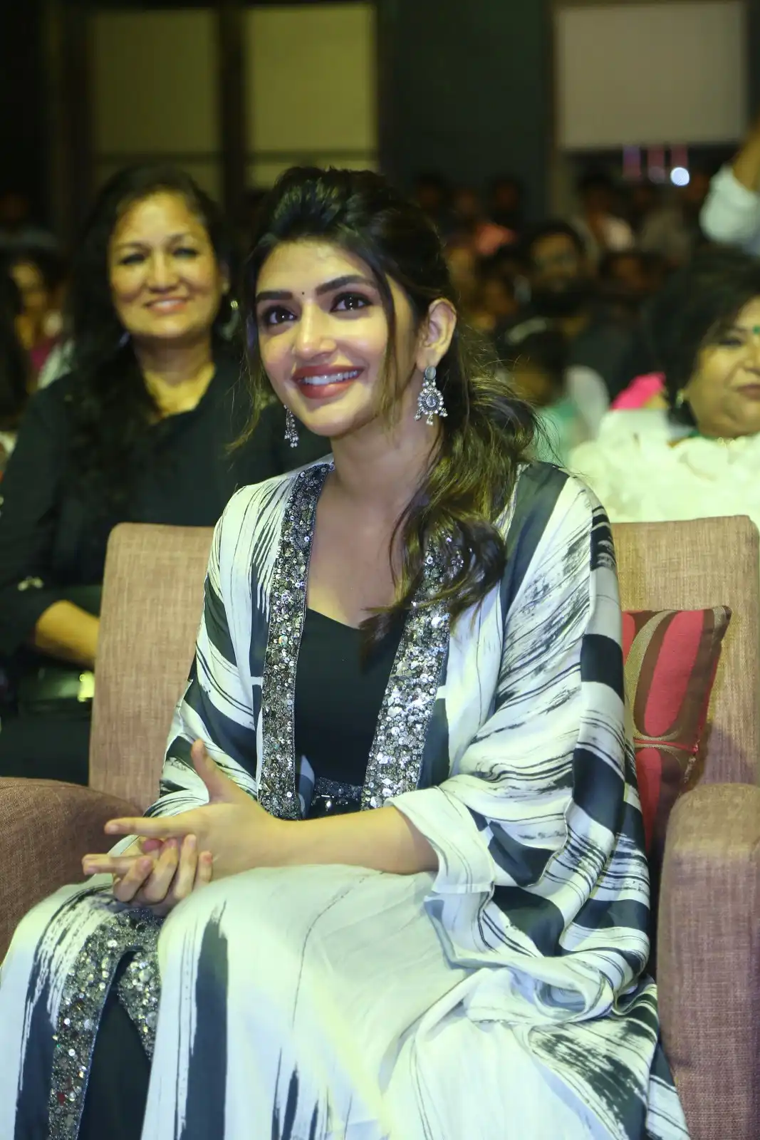 Sreeleela Shines in Slum Dog Husband Movie Pre Release Event