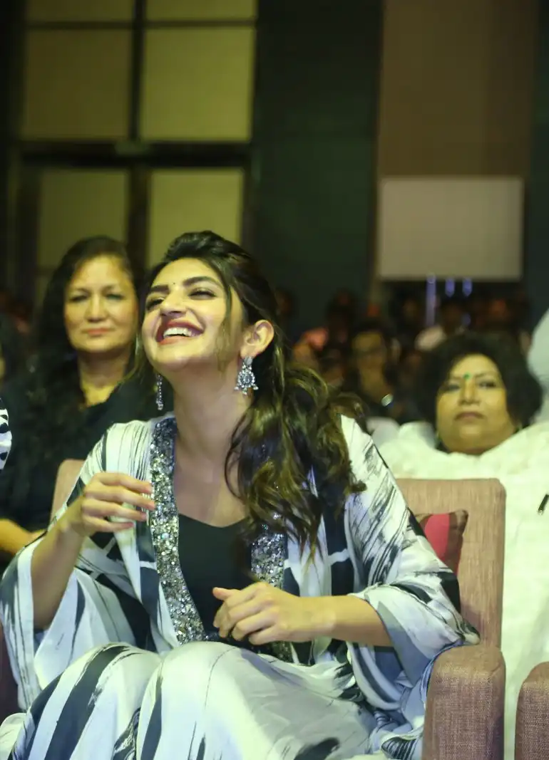 Sreeleela Shines in Slum Dog Husband Movie Pre Release Event