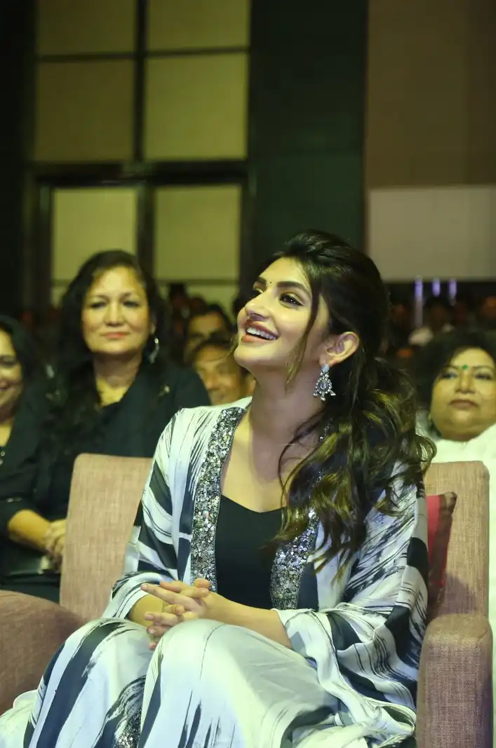 Sreeleela Shines in Slum Dog Husband Movie Pre Release Event