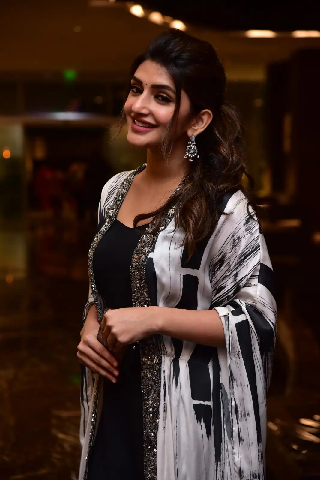 Sreeleela Shines in Slum Dog Husband Movie Pre Release Event